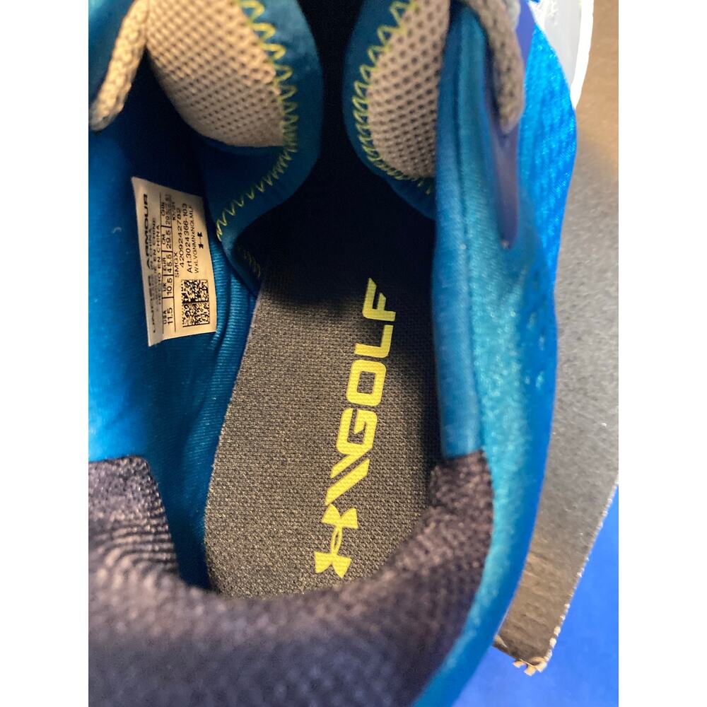 New Men's Spikeless Golf Sneakers Shoes Under Armour HOVR Forge RC SL Size 11.5' - Picture 15 of 16